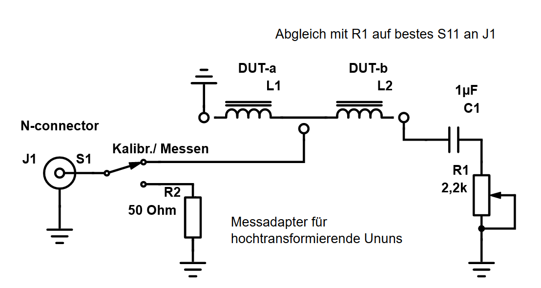 Testadapter-Schaltplan